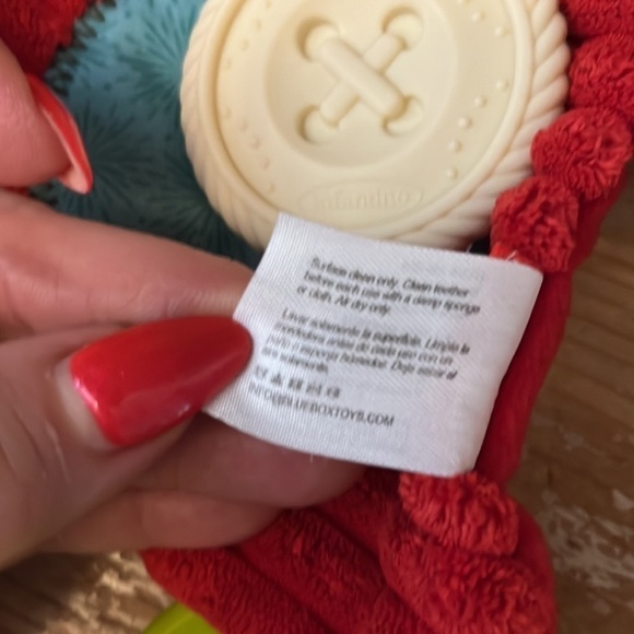 Infantino Go GaGa Fox Baby Lovey Teether Security Blanket NWOT - Picture 7 of 7